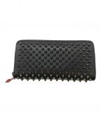 Christian Louboutinクリスチャン・ルブタン）の古着「Wパネトーネウォレット」｜ブラック