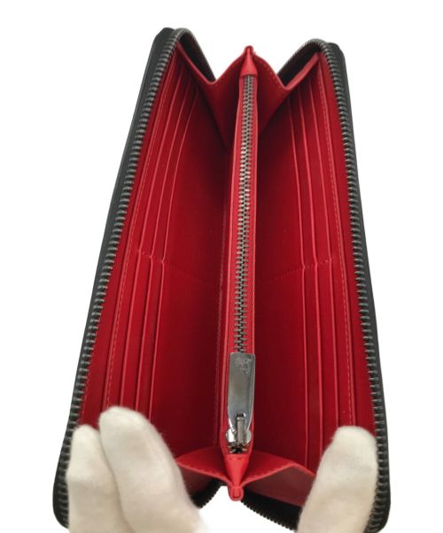 Christian Louboutin（クリスチャン・ルブタン）Christian Louboutin (クリスチャン・ルブタン) Wパネトーネウォレット ブラック サイズ:-の古着・服飾アイテム