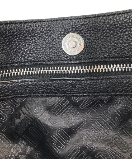 LOVE MOSCHINO（ラブモスキーノ）LOVE MOSCHINO (ラブモスキーノ) レザートートバッグ ブラック サイズ:-の古着・服飾アイテム