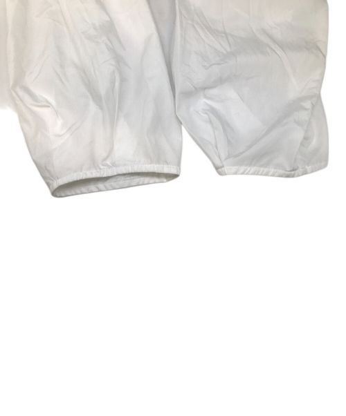 noir kei ninomiya（ノワール ケイ ニノミヤ）noir kei ninomiya (ノワール ケイ ニノミヤ) フリルデザインブラウス ホワイト サイズ:3の古着・服飾アイテム