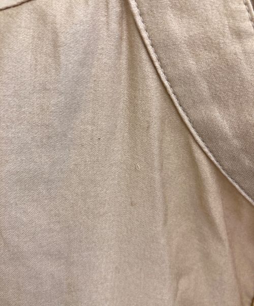 YANTOR（ヤントル）YANTOR (ヤントル) 切替スリーピングロングシャツ ベージュ×ブラック サイズ:SIZEMの古着・服飾アイテム