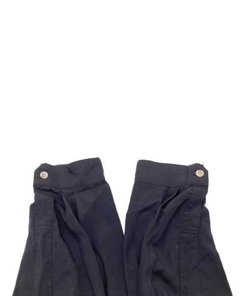 YANTOR（ヤントル）YANTOR (ヤントル) 切替スリーピングロングシャツ ベージュ×ブラック サイズ:SIZEMの古着・服飾アイテム