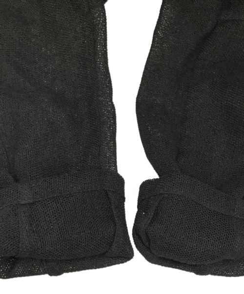 Y's（ワイズ）Y's (ワイズ) リネンシアージャケット ブラック サイズ:2の古着・服飾アイテム