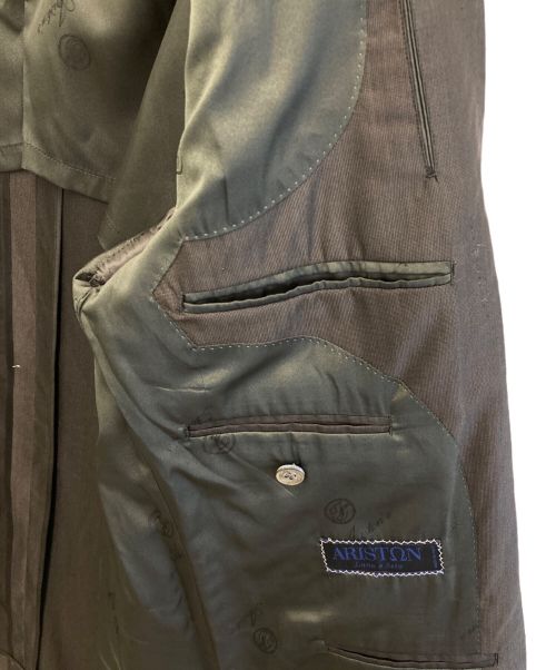 ARISTON（アリストン）ARISTON (アリストン) テーラードジャケット ブラック サイズ:-の古着・服飾アイテム