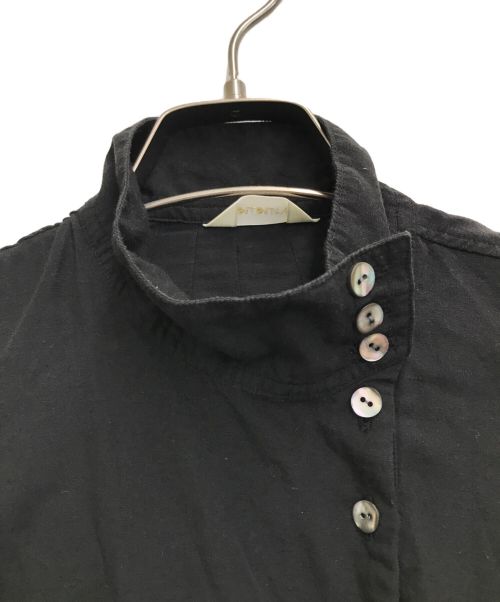 susuri（ススリ）susuri (ススリ) コットンチンカラーワンピース ブラック サイズ:SIZE 1の古着・服飾アイテム