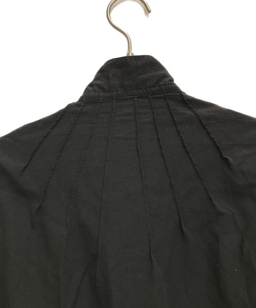 susuri（ススリ）susuri (ススリ) コットンチンカラーワンピース ブラック サイズ:SIZE 1の古着・服飾アイテム