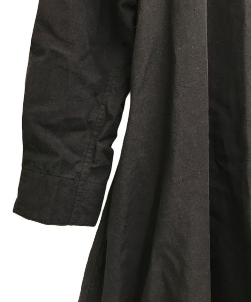 susuri（ススリ）susuri (ススリ) コットンチンカラーワンピース ブラック サイズ:SIZE 1の古着・服飾アイテム