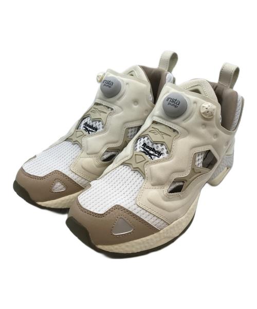 REEBOK（リーボック）REEBOK (リーボック) Ron Herman (ロンハーマン) Instapump Fury ホワイト×ベージュ サイズ:24.5の古着・服飾アイテム