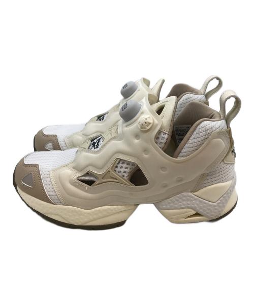 REEBOK（リーボック）REEBOK (リーボック) Ron Herman (ロンハーマン) Instapump Fury ホワイト×ベージュ サイズ:24.5の古着・服飾アイテム