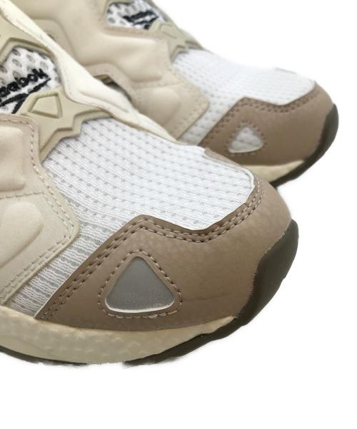 REEBOK（リーボック）REEBOK (リーボック) Ron Herman (ロンハーマン) Instapump Fury ホワイト×ベージュ サイズ:24.5の古着・服飾アイテム