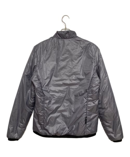 AURA（オーラ）AURA (オーラ) 中綿ジャケット グレー サイズ:Ｌの古着・服飾アイテム