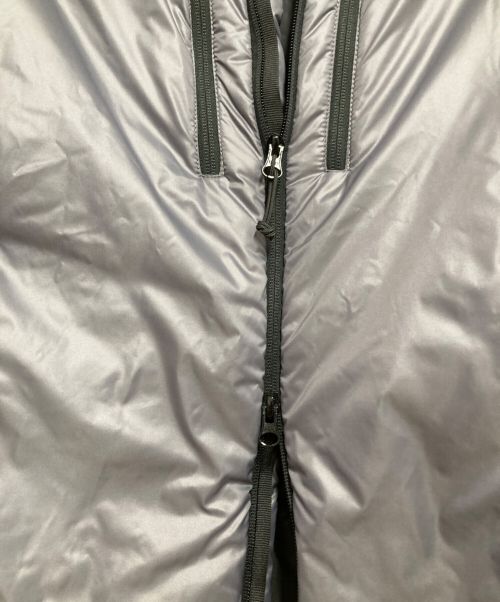 AURA（オーラ）AURA (オーラ) 中綿ジャケット グレー サイズ:Ｌの古着・服飾アイテム