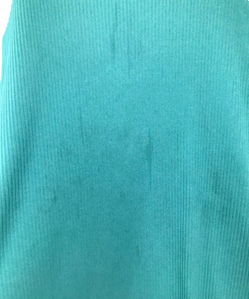 me ISSEY MIYAKE（ミーイッセイ ミヤケ）me ISSEY MIYAKE (ミーイッセイ ミヤケ) プリーツワンピース エメラルドグリーン サイズ:-の古着・服飾アイテム