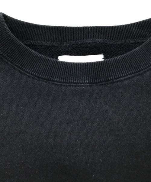 OAO（オーエーオー）OAO (オーエーオー) 刺繍スウェット ブラック サイズ:Ｍの古着・服飾アイテム