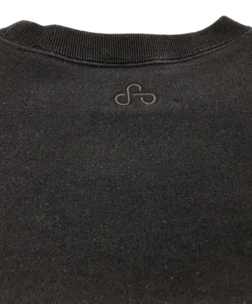 OAO（オーエーオー）OAO (オーエーオー) 刺繍スウェット ブラック サイズ:Ｍの古着・服飾アイテム