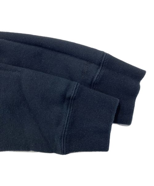 OAO（オーエーオー）OAO (オーエーオー) 刺繍スウェット ブラック サイズ:Ｍの古着・服飾アイテム