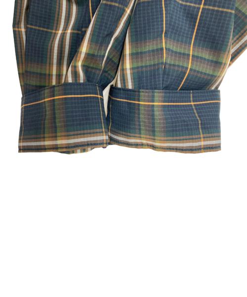 ENDRECHERI（エンドリケリー）ENDRECHERI (エンドリケリー) ZOZO (ゾゾ) チェック柄オープンシャツ ダークグリーン サイズ:FREEの古着・服飾アイテム