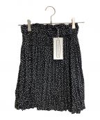 THE NEWHOUSEザ ニューハウス）の古着「ドット柄スカート」｜ホワイト×ブラック