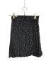 THE NEWHOUSE (ザ ニューハウス) ドット柄スカート ホワイト×ブラック サイズ:XS 未使用品：4500円