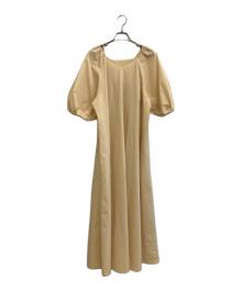 UNFILO（アンフィーロ）の古着「FINE MOVE 2WAYワンピース」｜イエロー