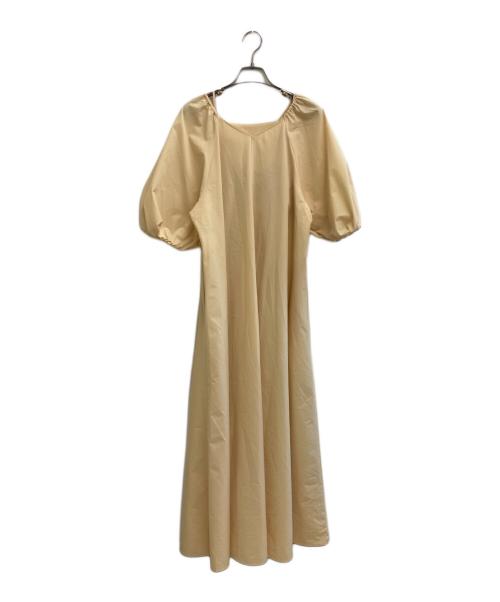 UNFILO（アンフィーロ）UNFILO (アンフィーロ) FINE MOVE 2WAYワンピース イエロー サイズ:Mの古着・服飾アイテム