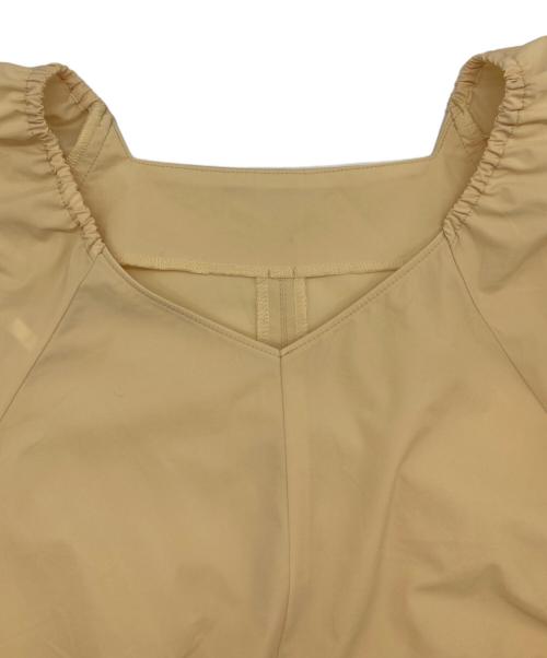 UNFILO（アンフィーロ）UNFILO (アンフィーロ) FINE MOVE 2WAYワンピース イエロー サイズ:Mの古着・服飾アイテム