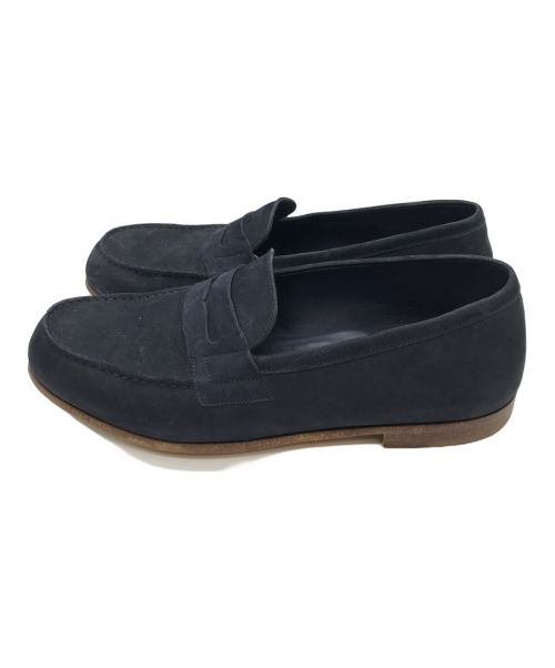 J.M.WESTON（ジェイエムウエストン）J.M.WESTON (ジェイエムウエストン) ルモックヌバックコインローファー ネイビー サイズ:8の古着・服飾アイテム