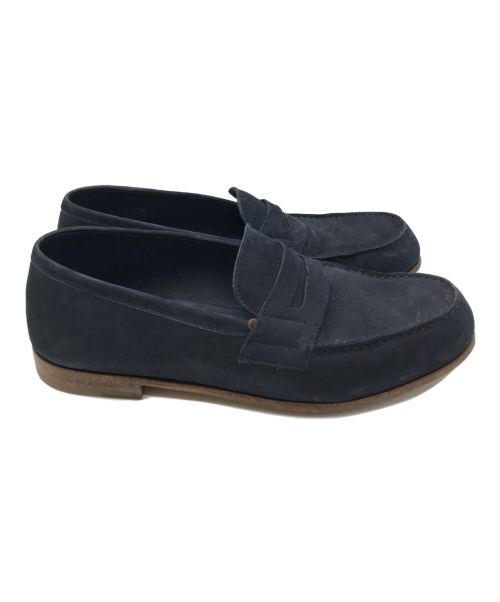 J.M.WESTON（ジェイエムウエストン）J.M.WESTON (ジェイエムウエストン) ルモックヌバックコインローファー ネイビー サイズ:8の古着・服飾アイテム