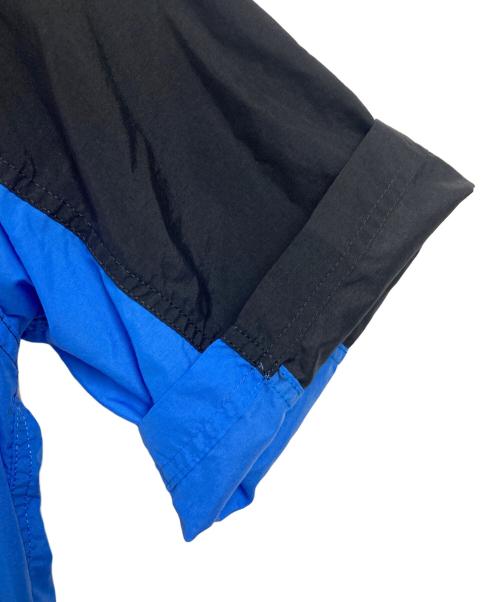 THE NORTH FACE（ザ ノース フェイス）THE NORTH FACE (ザ ノース フェイス) ショートスリーブヌプシシャツ ブルー×ブラック サイズ:XLの古着・服飾アイテム