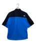 THE NORTH FACE (ザ ノース フェイス) ショートスリーブヌプシシャツ ブルー×ブラック サイズ:XL：7000円