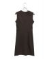 PRADA (プラダ) ノースリーブワンピース ブラウン サイズ:38：7000円