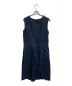 JIL SANDER (ジルサンダー) ノースリーブワンピース ネイビー サイズ:36：4000円