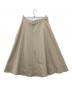 M'S GRACY (エムズグレイシー) パール付フレアスカート ベージュ サイズ:40 未使用品：5000円