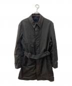 HERMESエルメス）の古着「ステンカラーコート」｜ブラック