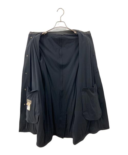 HERMES（エルメス）HERMES (エルメス) ステンカラーコート ブラック サイズ:50の古着・服飾アイテム