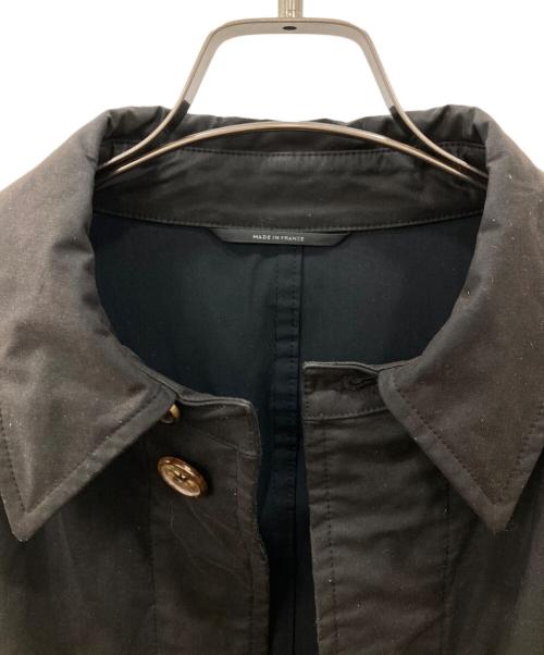 HERMES（エルメス）HERMES (エルメス) ステンカラーコート ブラック サイズ:50の古着・服飾アイテム