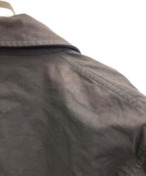 HERMES（エルメス）HERMES (エルメス) ステンカラーコート ブラック サイズ:50の古着・服飾アイテム