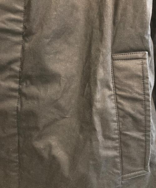 HERMES（エルメス）HERMES (エルメス) ステンカラーコート ブラック サイズ:50の古着・服飾アイテム