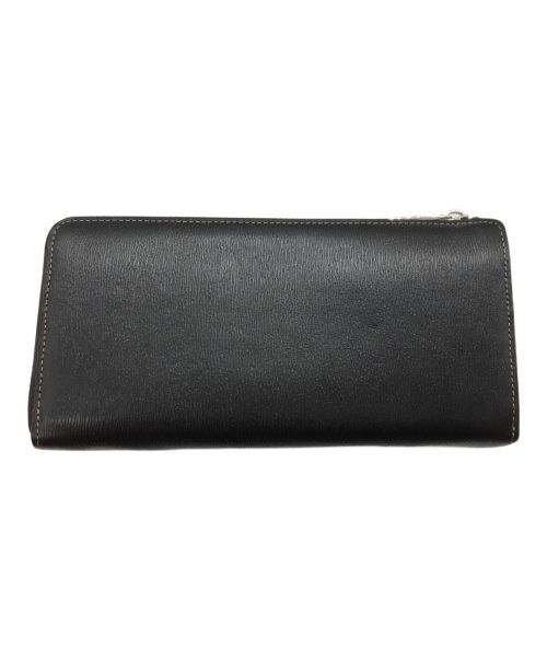 cocomeister（ココマイスター）COCOMEISTER (ココマイスター) エンボスラウンドジップ長財布 ブラック サイズ:-の古着・服飾アイテム