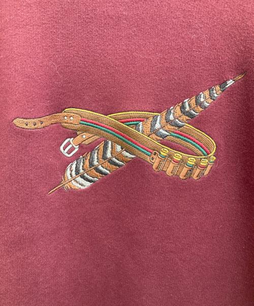 GUCCI（グッチ）GUCCI (グッチ) スウェットワンピース ボルドー サイズ:Mの古着・服飾アイテム