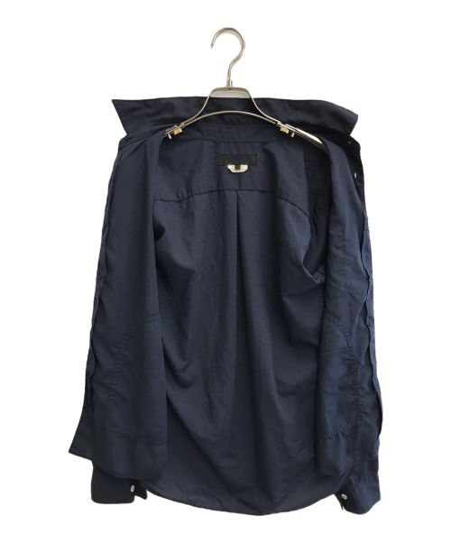 COMME des GARCONS HOMME DEUX（コムデギャルソン オム ドゥ）COMME des GARCONS HOMME DEUX (コムデギャルソン オム ドゥ) ライトシャツジャケット ネイビー サイズ:XSの古着・服飾アイテム