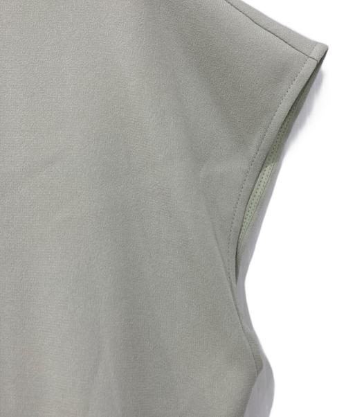 Decade BEIGE（ディケイドベイジ）Decade BEIGE (ディケイドベイジ) CINDYカシュクールワンピース グリーン サイズ:8の古着・服飾アイテム