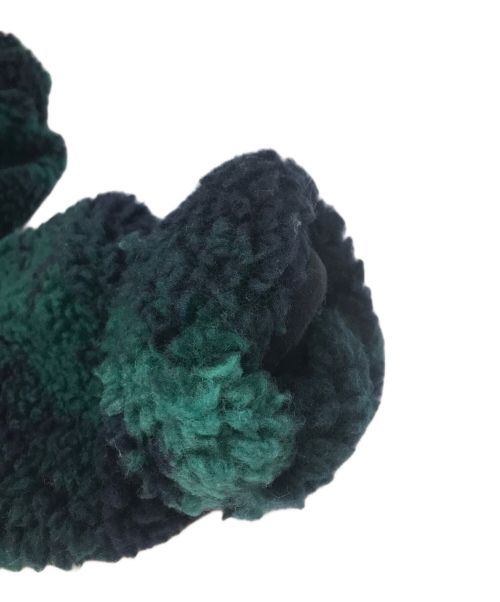 LOUIS VUITTON（ルイ ヴィトン）LOUIS VUITTON (ルイ ヴィトン) モノグラムジャガードフリースジャケット グリーン サイズ:Mの古着・服飾アイテム