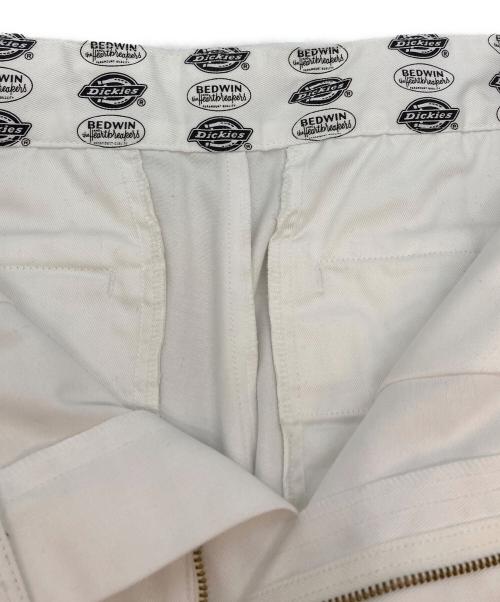 Dickies（ディッキーズ）Dickies (ディッキーズ) BEDWIN &THE HEARTBREAKERS (ベドウィンアンドザ ハートブレイカーズ) 10L T/C パンツ ホワイト サイズ:SIZE 2の古着・服飾アイテム