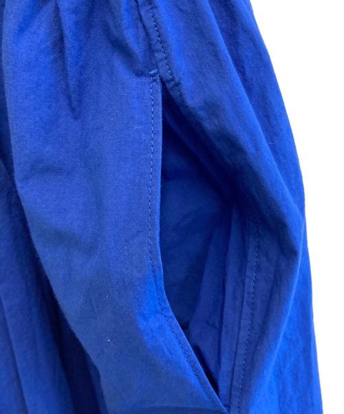 Curensology（カレンソロジー）Curensology (カレンソロジー) ワイドギャザーワンピース ブルー サイズ:38の古着・服飾アイテム