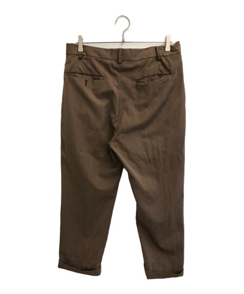 WACKO MARIA（ワコマリア）WACKO MARIA (ワコマリア) ERMENEGILDO ZEGNA (エルメネジルド・ゼニア) スラックス ブラウン サイズ:SIZE Lの古着・服飾アイテム