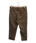 WACKO MARIA (ワコマリア) ERMENEGILDO ZEGNA (エルメネジルド・ゼニア) スラックス ブラウン サイズ:SIZE L：11000円