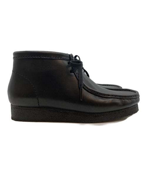 CLARKS（クラークス）CLARKS (クラークス) ワラビーシューズ ブラック サイズ:26.5の古着・服飾アイテム