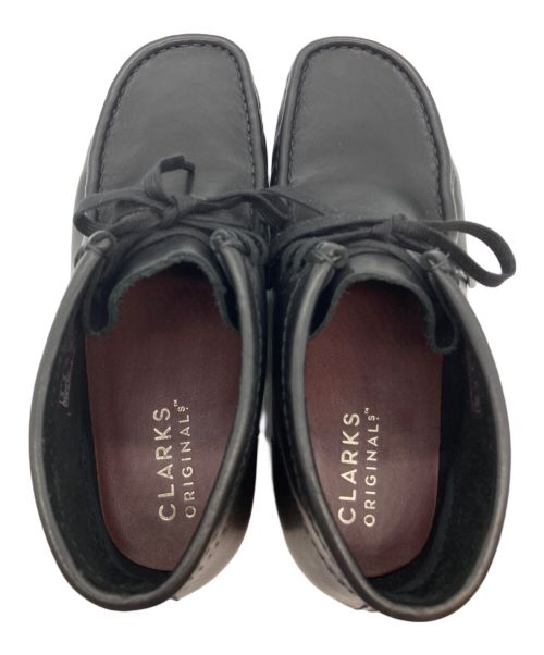 CLARKS（クラークス）CLARKS (クラークス) ワラビーシューズ ブラック サイズ:26.5の古着・服飾アイテム