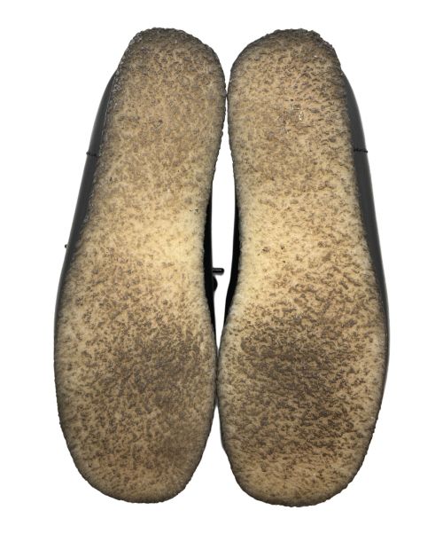 CLARKS（クラークス）CLARKS (クラークス) ワラビーシューズ ブラック サイズ:26.5の古着・服飾アイテム